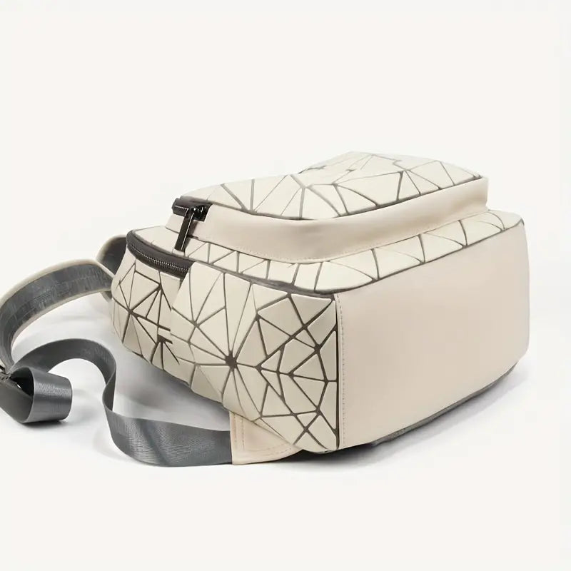 Angelo | Geometric Fashion Large Travel Backpack