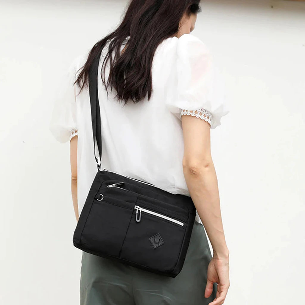 Leah | Lightweight Multi-Pocket Crossbody Bag