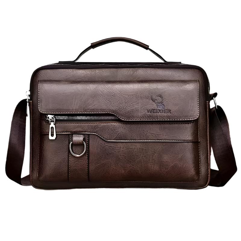 Hugo | Stylish Leather Small Crossbody Messenger Bag