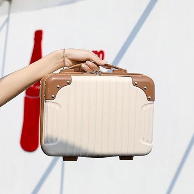 Clara | Chic Retro Travel Makeup Cosmetic Toiletry Bag Case