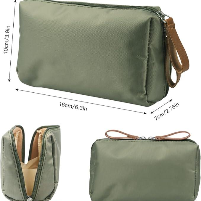 Elena | Small Portable Cosmetic Makeup Toiletry Bag