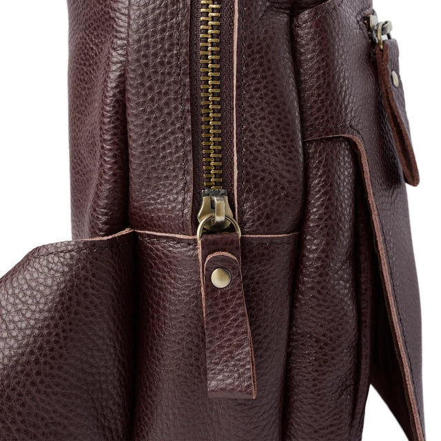 Aidan | Compact Leather Crossbody Bag