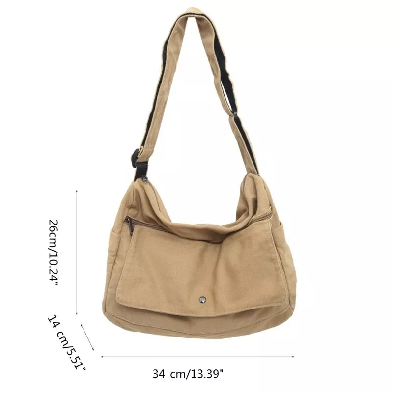 Matt | Trendy Sport Canvas Crossbody Messenger Sling Bag