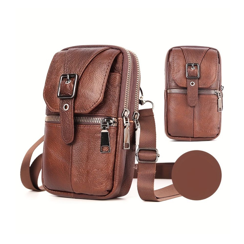 Amelia | Genuine Leather Anti-Theft Crossbody Bag