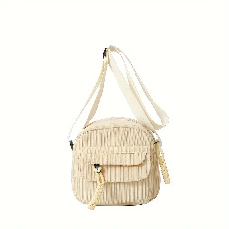 Alex | Women's Corduroy Small Casual Crossbody Sling Bag