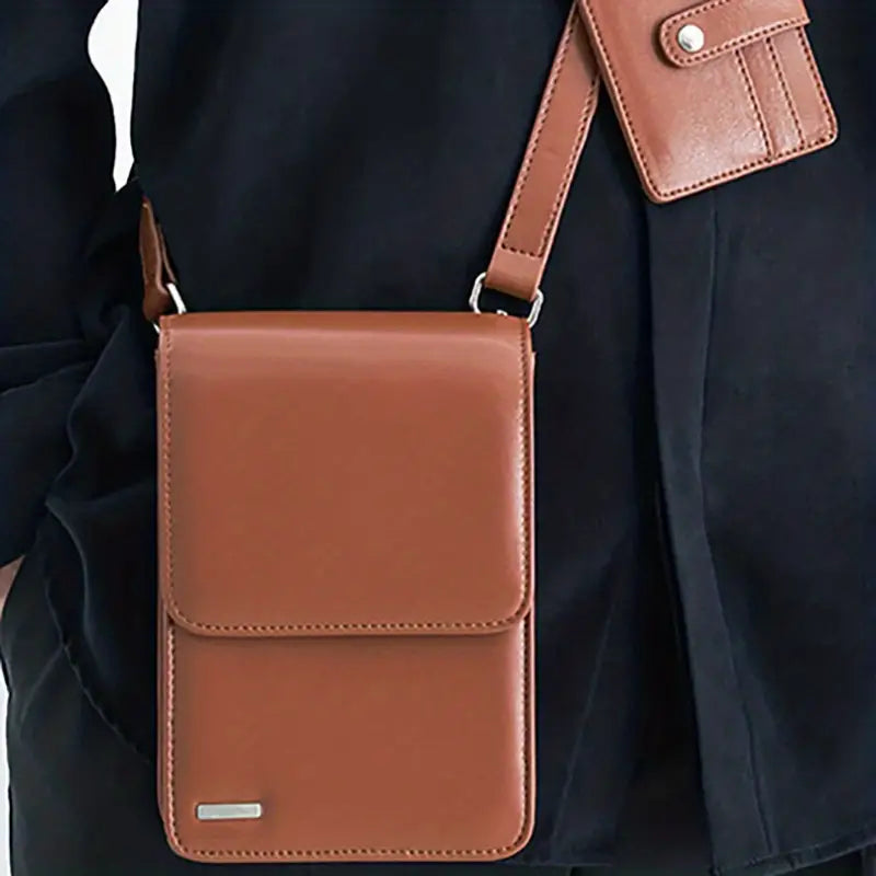 Mason | PU Leather Small Crossbody Sling Bag