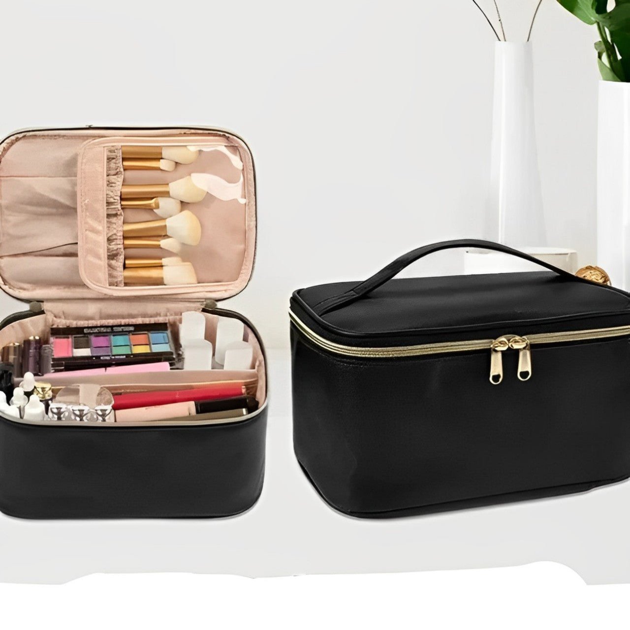 Eva | Women's Portable Travel Cosmetic Makeup Bag