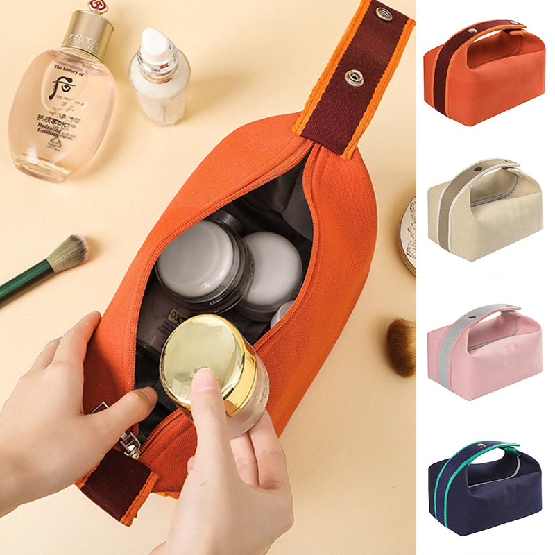 Compact Canvas Toiletry Organiser