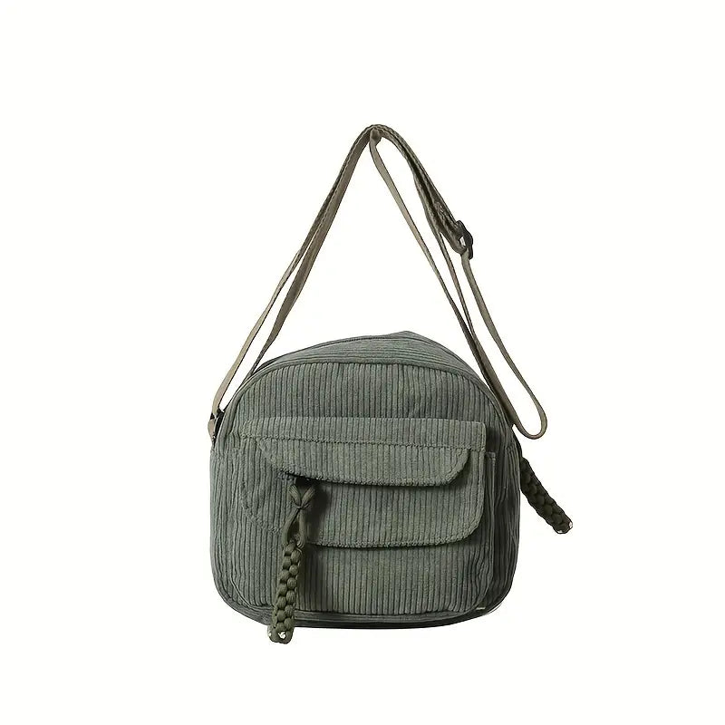 Alex | Women's Corduroy Small Casual Crossbody Sling Bag