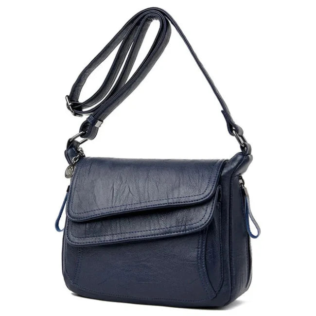 Megan | Women's Elegant Faux Leather Crossbody Sling Handbag