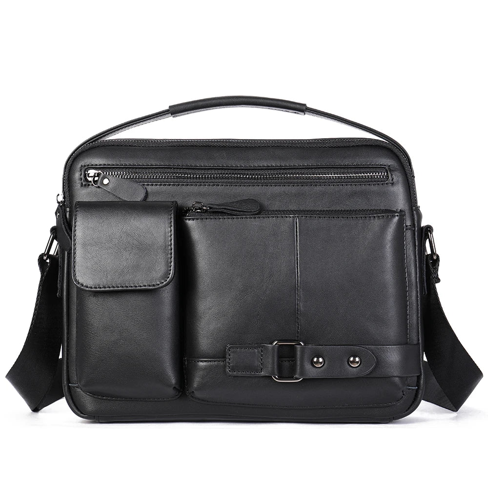 Liam | Men's Genuine Leather Crossbody Sling Bag for Tablet