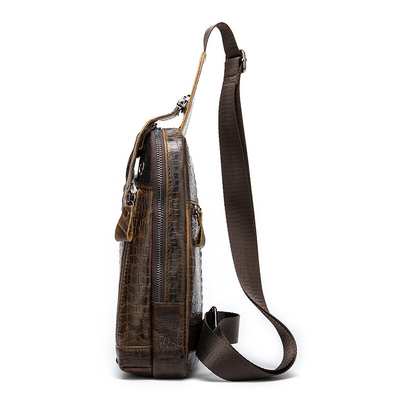 Marco | Alligator Crossbody Bag