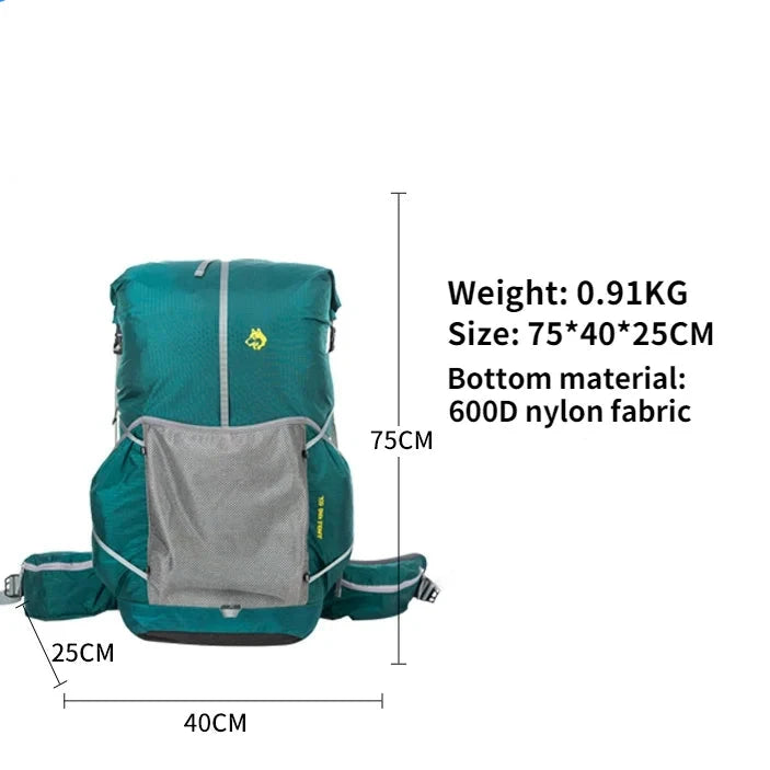 Odyssey | Lightweight 65L Hiking Travel Rucksack Large Backpack