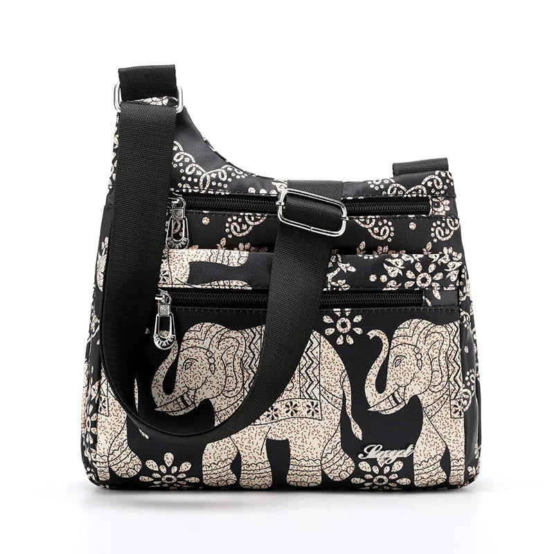 Harrison | Nylon Multi-Pocket Travel Crossbody Messenger Bag