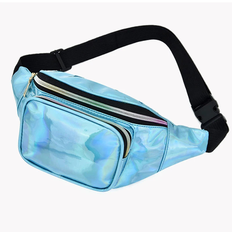 Nova | Holographic Festival Crossbody Bum Bag