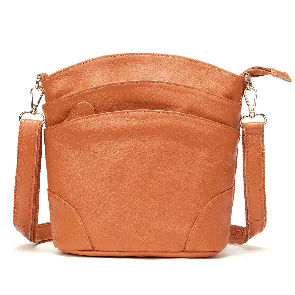 Grace | Vintage Leather Large Crossbody Sling Bag