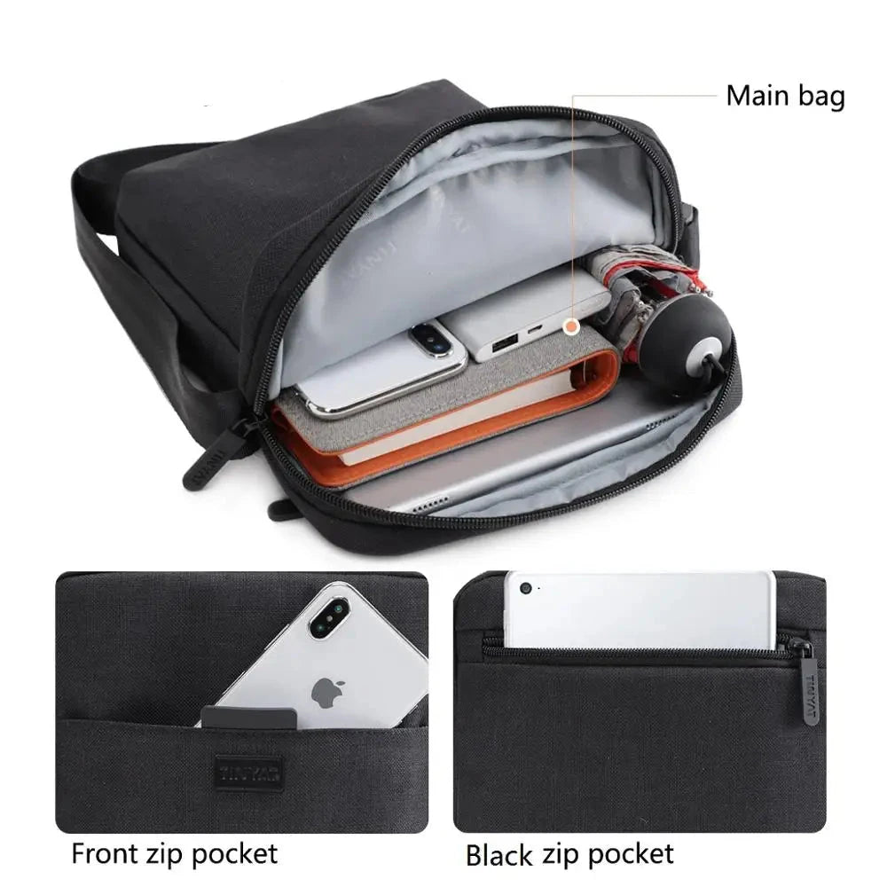 Elliot | Small Waterproof Crossbody Messenger Sling Bag