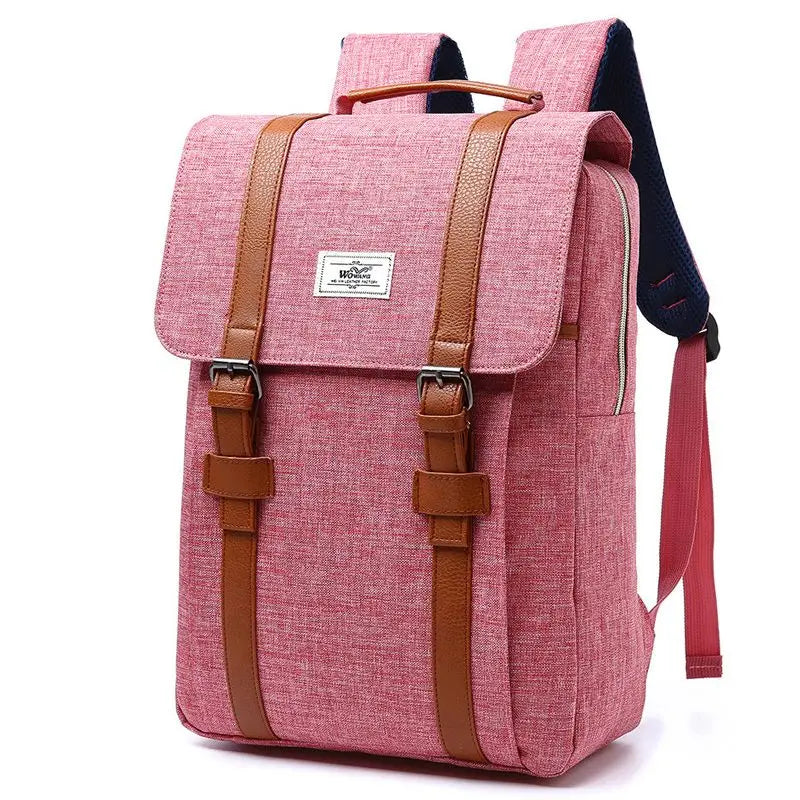 Alex | Vintage Canvas Large Travel Laptop Backpack