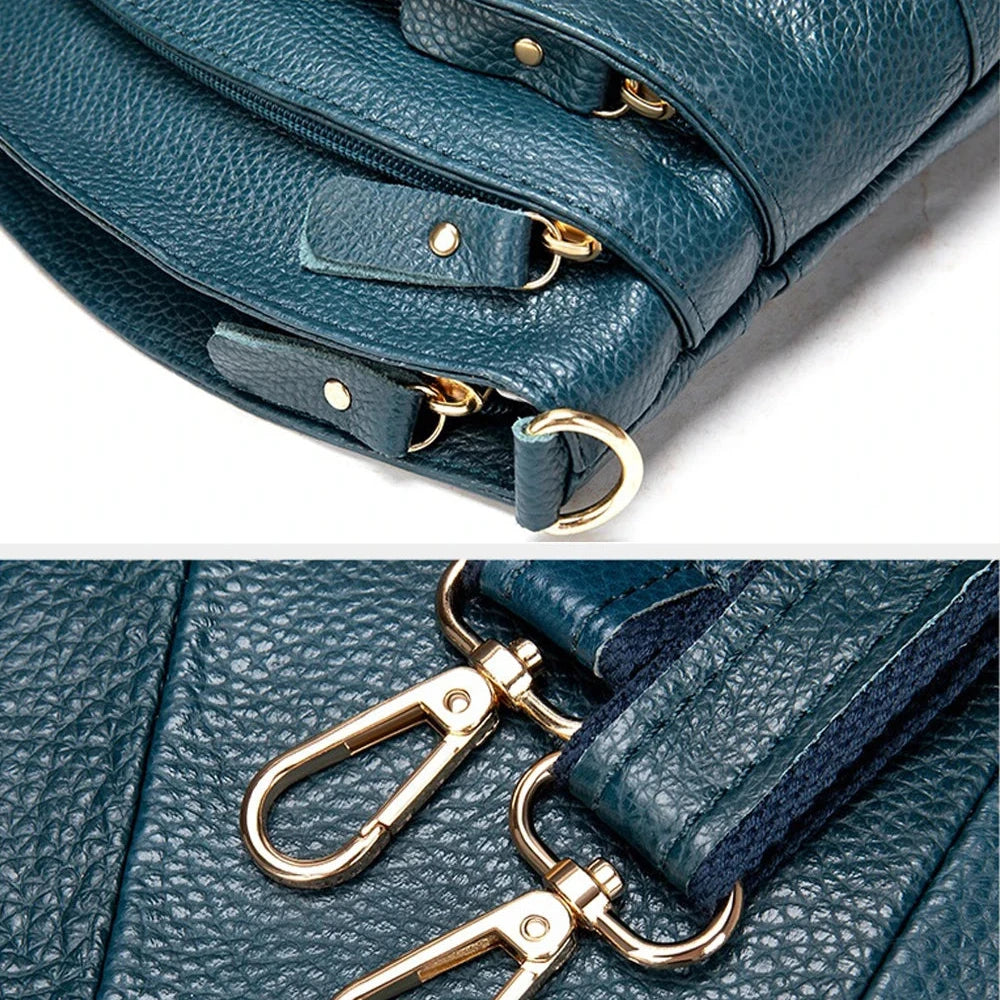 Grace | Vintage Leather Large Crossbody Sling Bag