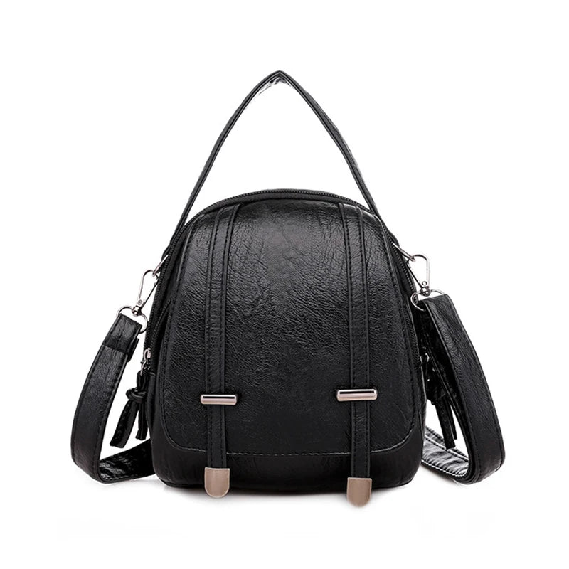 Mia | Women's Lightweight PU Leather Small Crossbody Sling Handbag