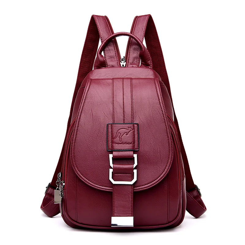 Emily | Chic Women's Leather Backpack