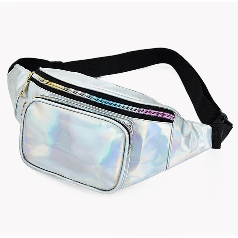 Nova | Holographic Festival Crossbody Bum Bag