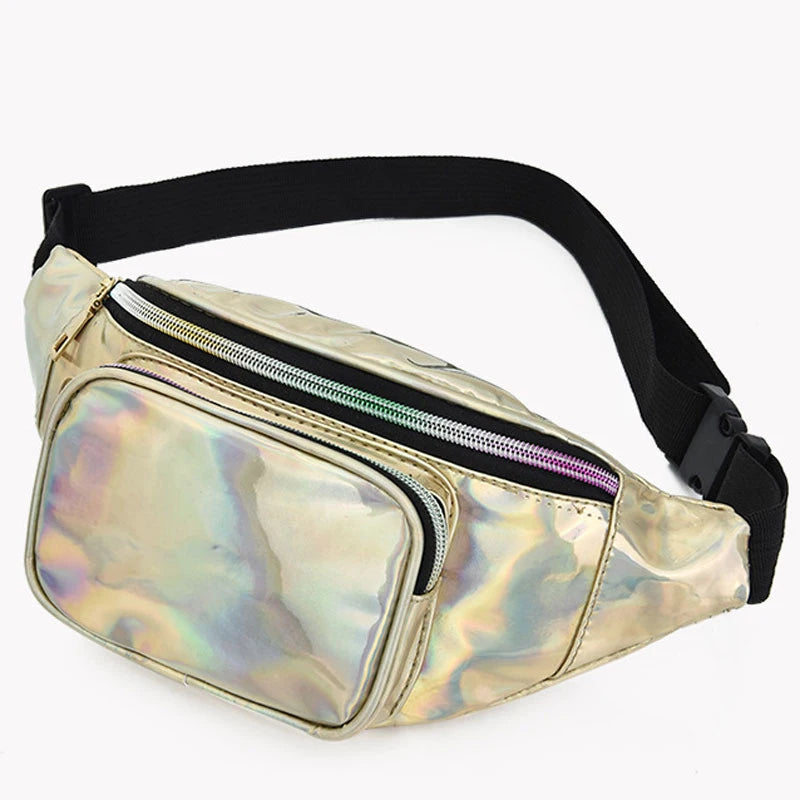 Nova | Holographic Festival Crossbody Bum Bag