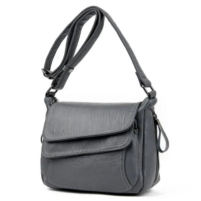 Megan | Women's Elegant Faux Leather Crossbody Sling Handbag