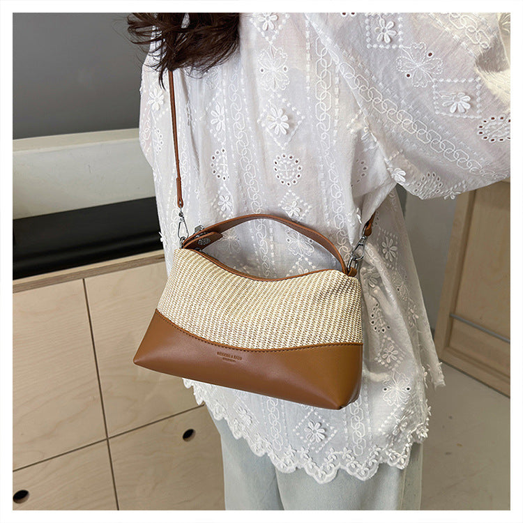 Lina | Women's Casual Straw Crossbody Handbag