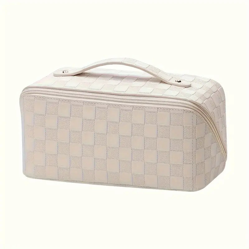 Elena | Women's PU Leather Travel Cosmetic Makeup Bag