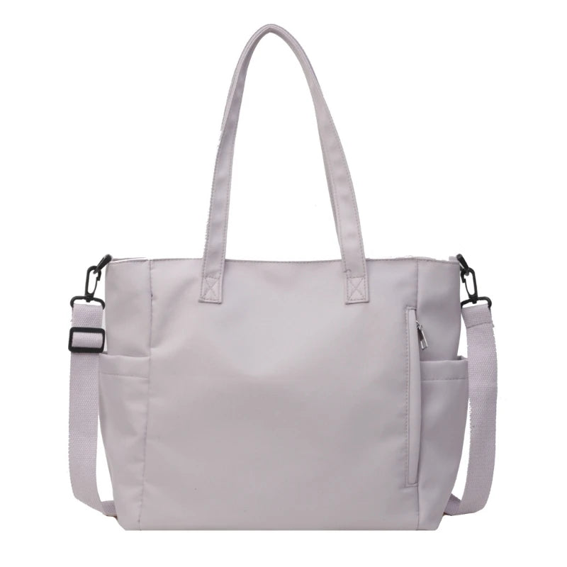 Claire | Casual Canvas Messenger Crossbody Tote Bag