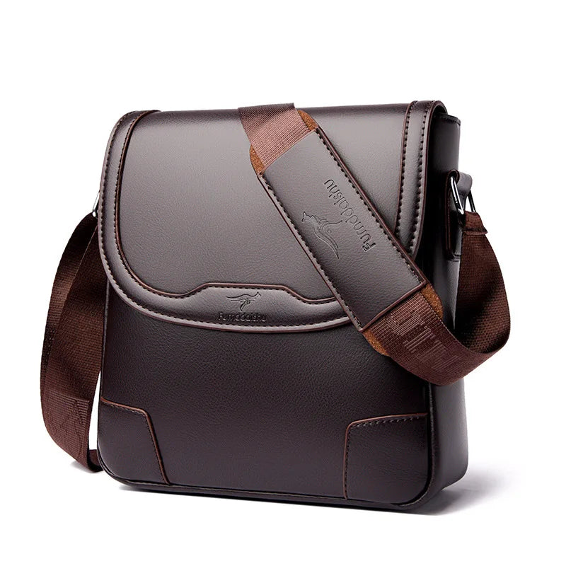 Jack | Men's Fashion PU Leather Crossbody Messenger Bag