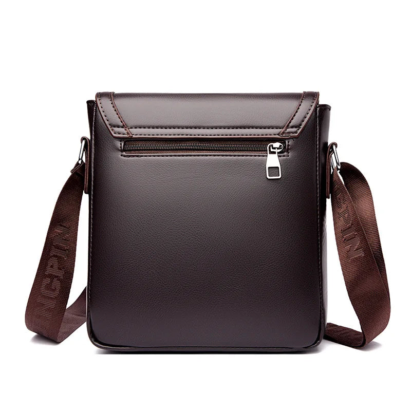 Jack | Men's Fashion PU Leather Crossbody Messenger Bag