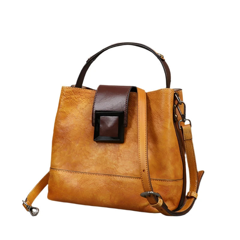 Evelyn | Women's Vintage Genuine Leather Crossbody Sling Handbag