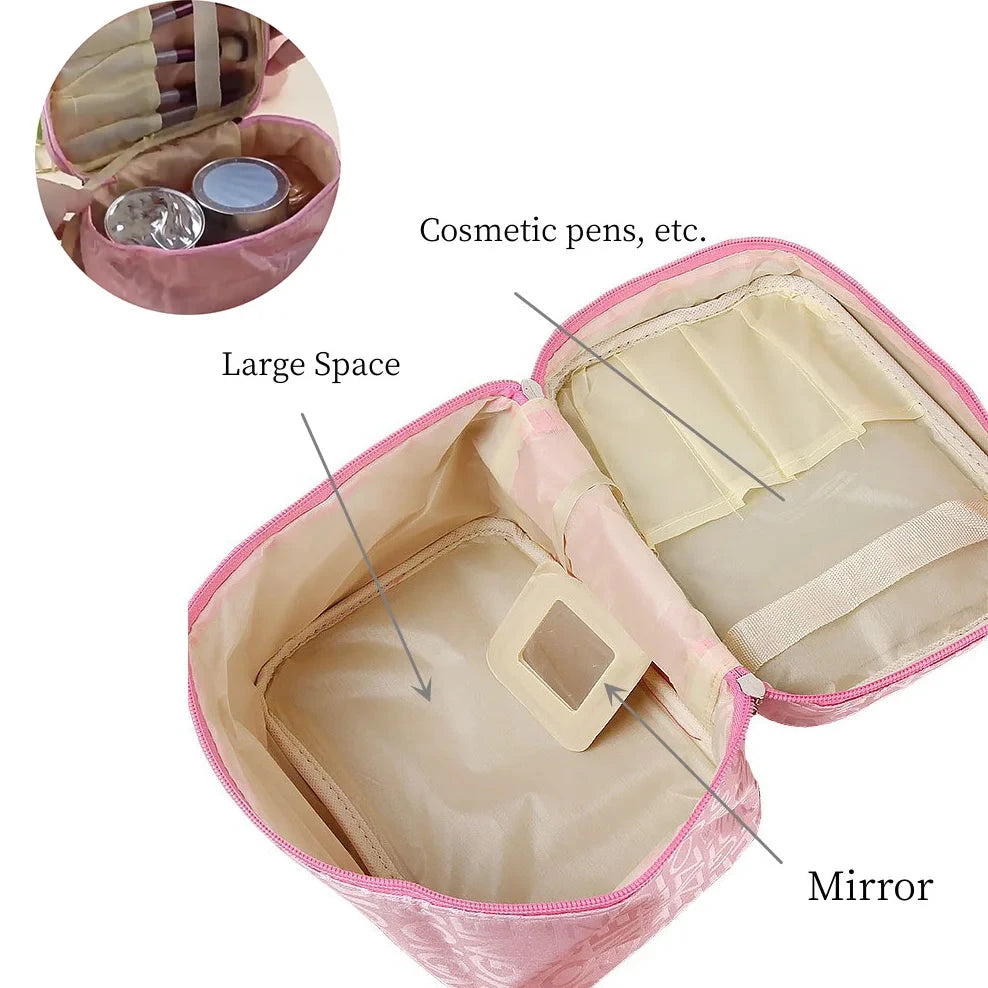 Ariana | Travel Cosmetic Makeup Toiletry Bag Set