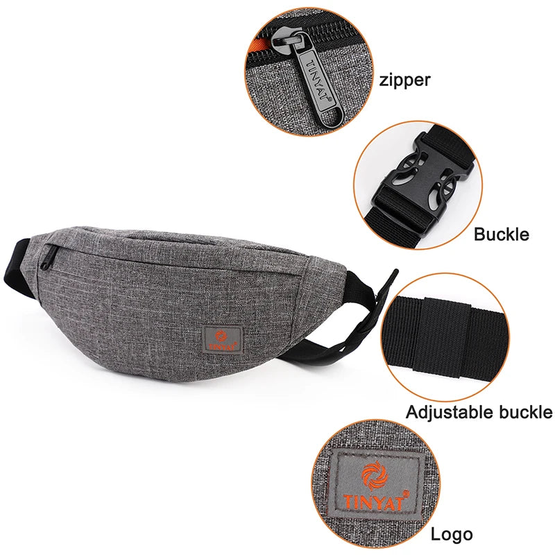 Juliette | Waterproof Sports Travel Crossbody Fanny Pack Bum Bag