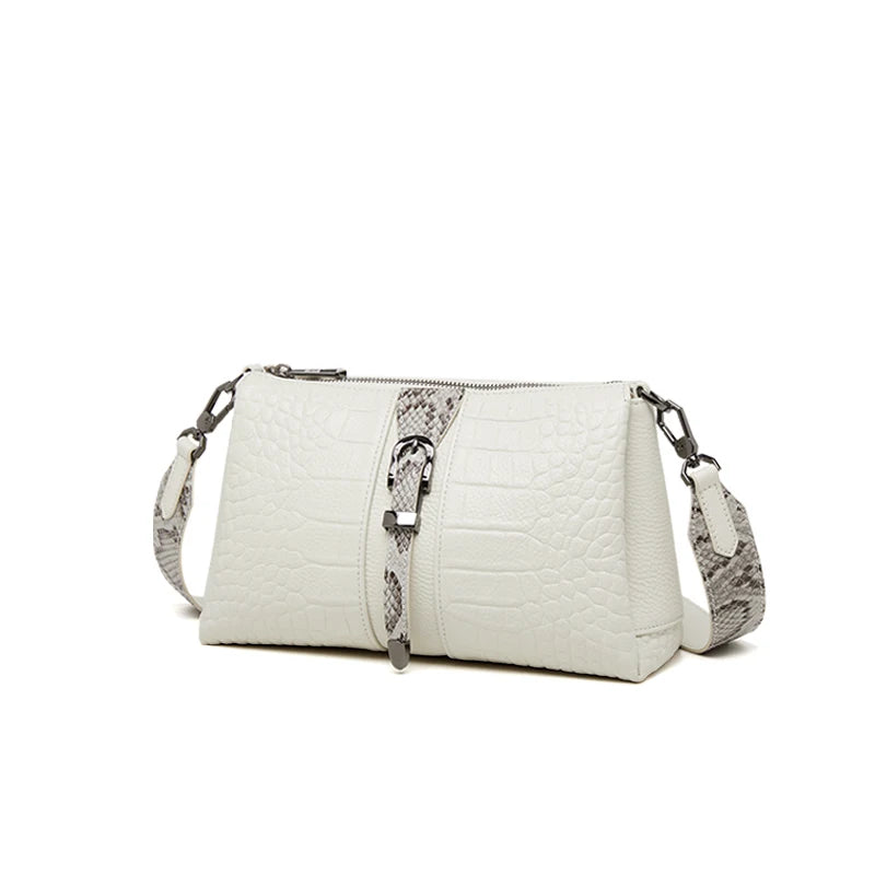 Delilah | Chic Crocodile Pattern Crossbody Sling Bag