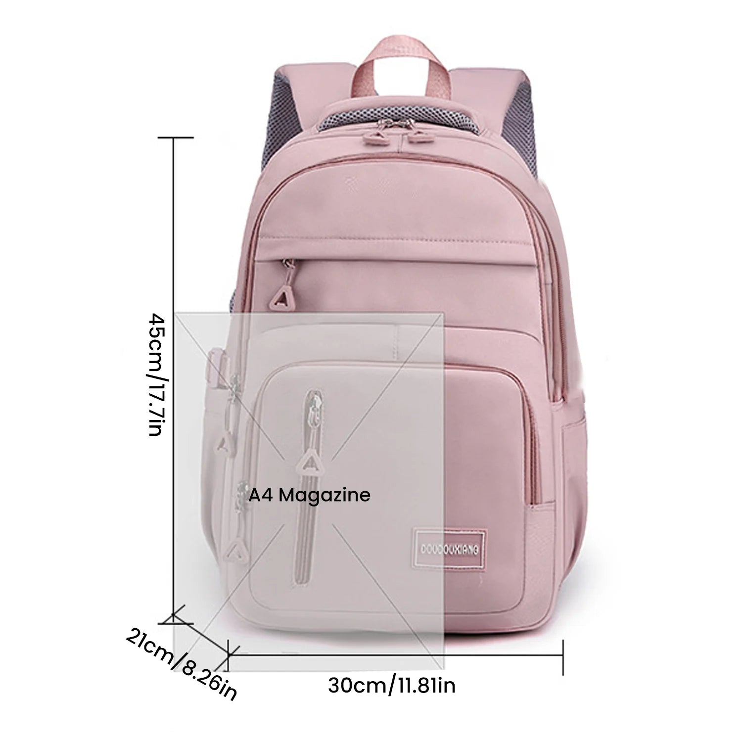 Eleanor | Large Capacity Cute Nylon Laptop Backpack