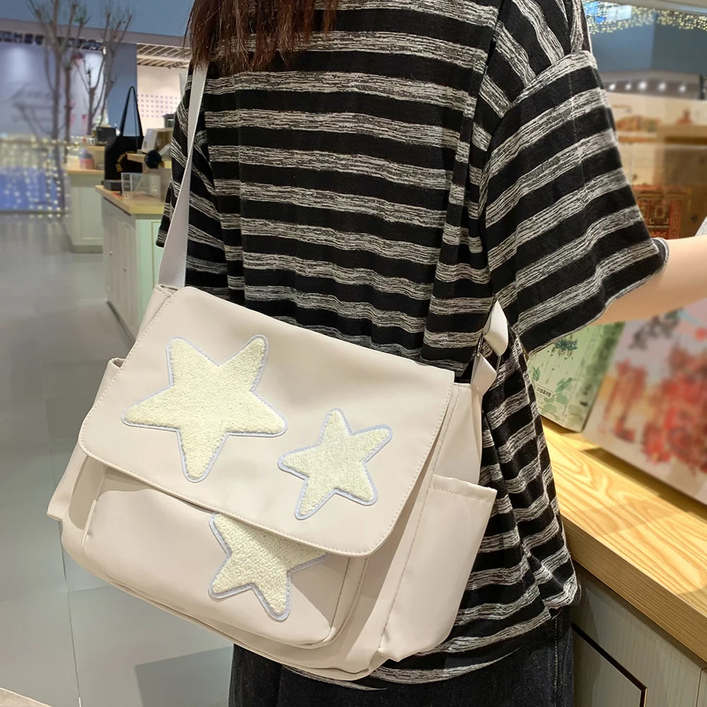 Zara | Y2K Star Grunge Crossbody Messenger Bag