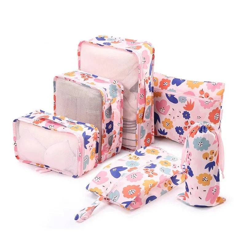 Sophia | 6pcs Packing Cube Travel Organisers Set