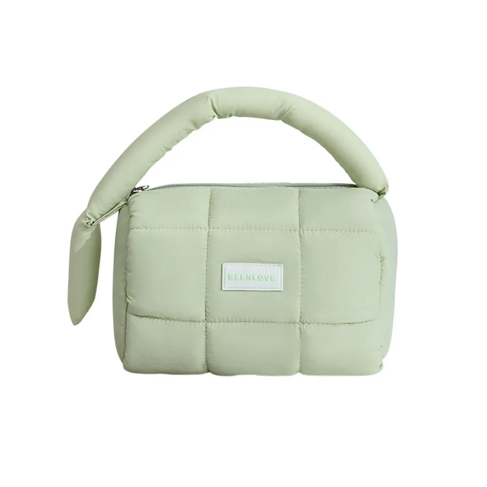 Hailey | Soft Padded Puffy Cosmetic Makeup Travel Bag