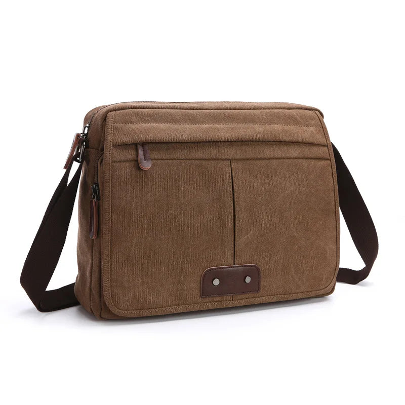 Samuel | Vintage Canvas Men's Crossbody Messenger Bag