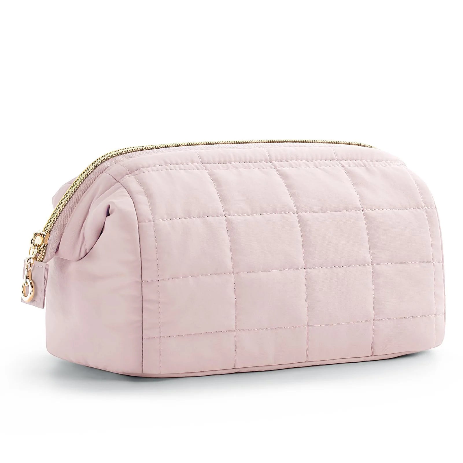 Marie | Soft Quilted Travel Cosmetic Makeup Toiletry Bag