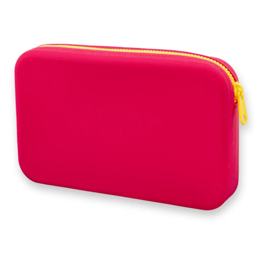 Alice | Large Waterproof Silicone Toiletry Cosmetic Makeup Bag