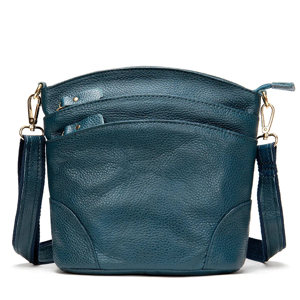 Grace | Vintage Leather Large Crossbody Sling Bag