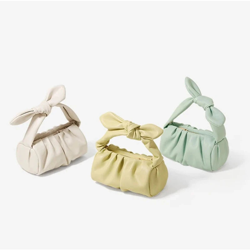 Eliza | Cloud Pleated Cosmetic Makeup Bag