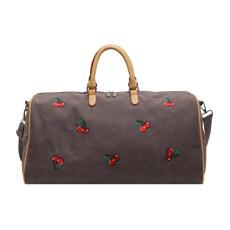 Louis | Vintage Canvas Weekender Garment Duffle Bag