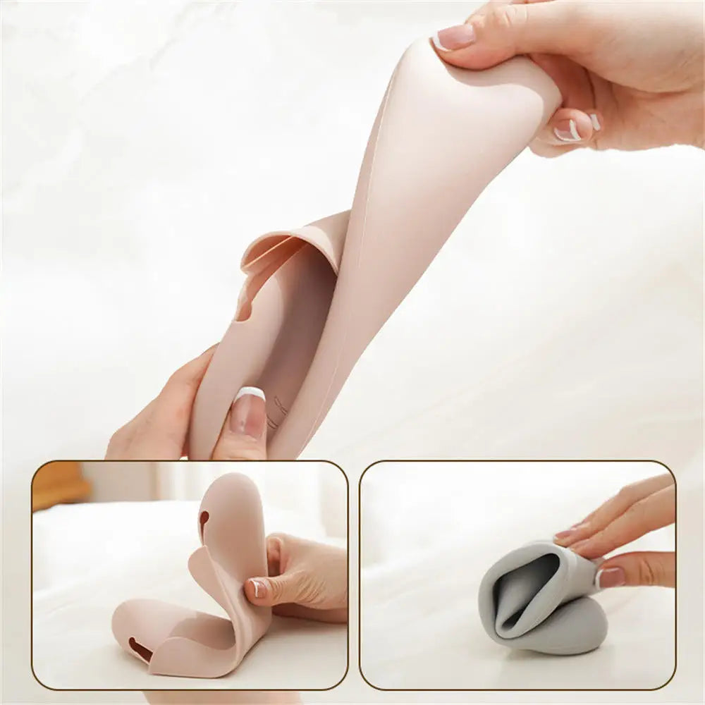 Mila | Portable Waterproof Silicone Cosmetic Makeup Brush Bag