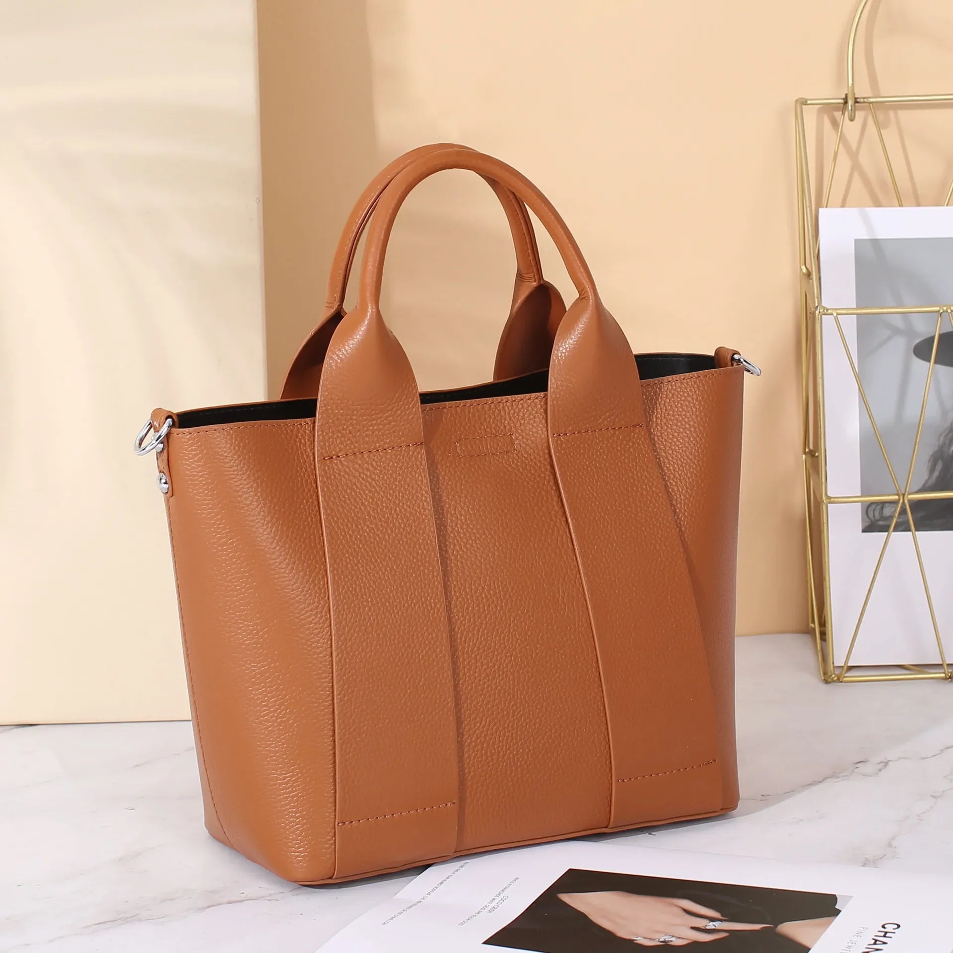 Elena | Minimalist Leather Crossbody Sling Handbag