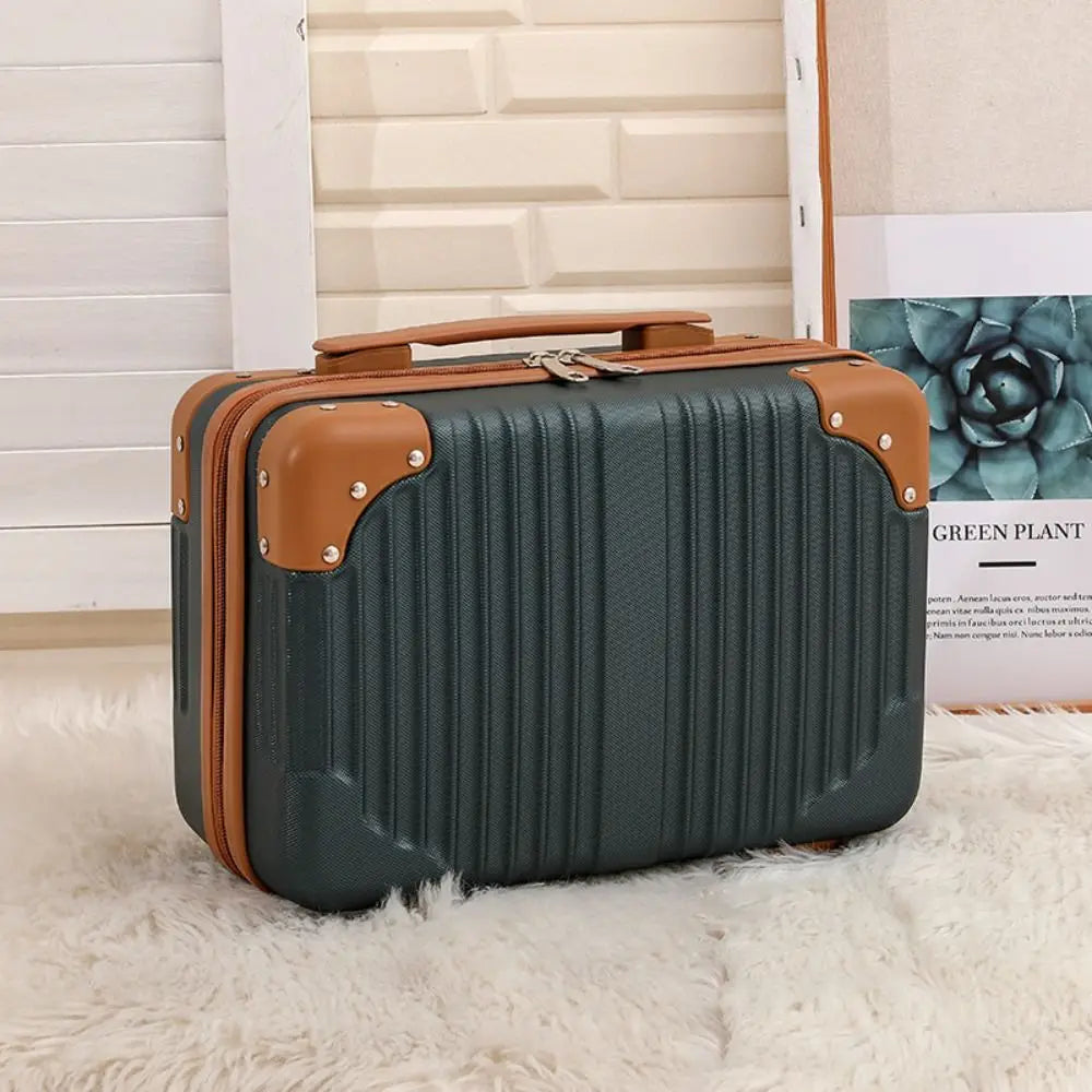 Clara | Chic Retro Travel Makeup Cosmetic Toiletry Bag Case